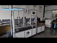 11 ध्रुव 18 ध्रुव ACG फेराइट मोटर चुंबक टाइल प्रकार काला ग्रे